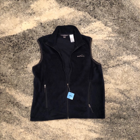 Eddie Bauer Other - Markdown ⬇️‼️Navy Eddie Bauer Fleece Vest